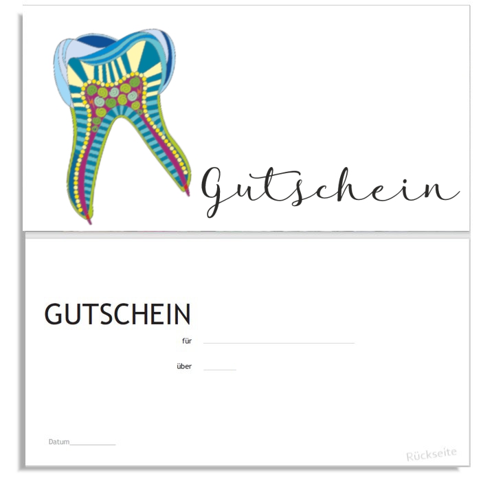 Drucksachen für die Zahnarztpraxis